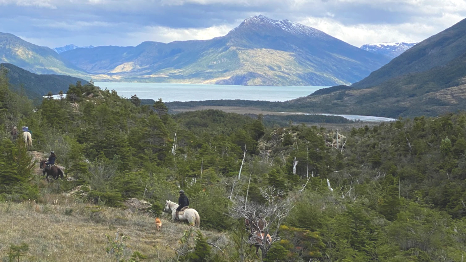 Horseback riding Serrano Glacier to Torres del Paine