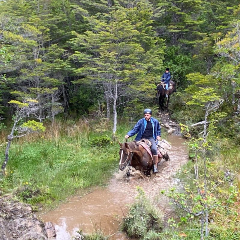 Cabalgata Laggo Brsuh a Glaciar Serrano
