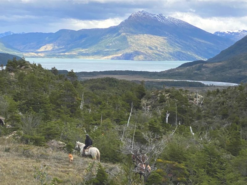 Horseback riding Serrano Glacier to Torres del Paine