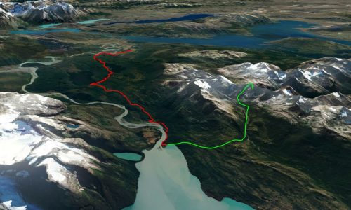 Trekking acceso Balmaceda