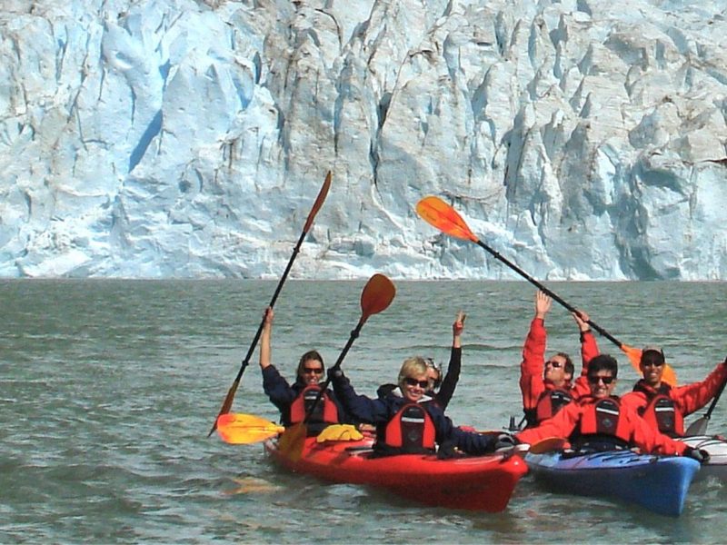 Kayak Glaciar Serrano
